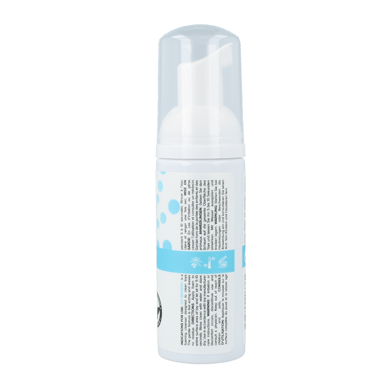 System Jo Refresh foaming toy cleaner 50ml, a hygiene product with foaming formula for cleaning intimate toys and accessories.