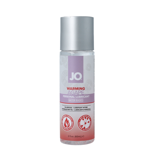 System Jo For Her Agape warm lubricant 60ml bottle, smooth and moisturizing personal lubricant for intimate use.