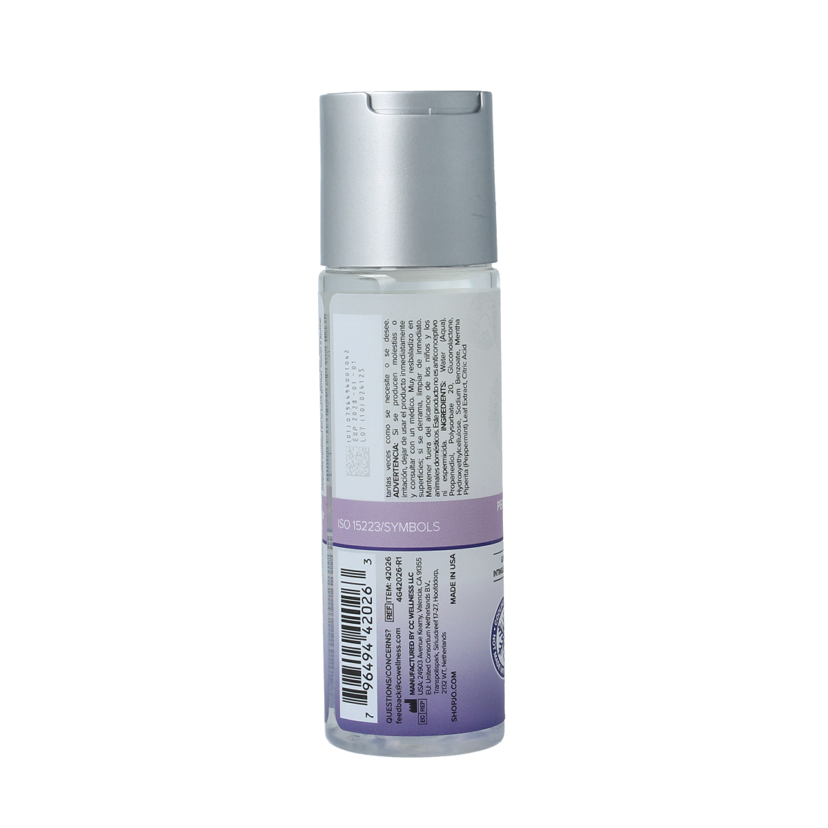 System Jo For Her Agape Cool lubricant in 60ml, visible bottle with clear label, designed for intimate use and enhanced sensation.