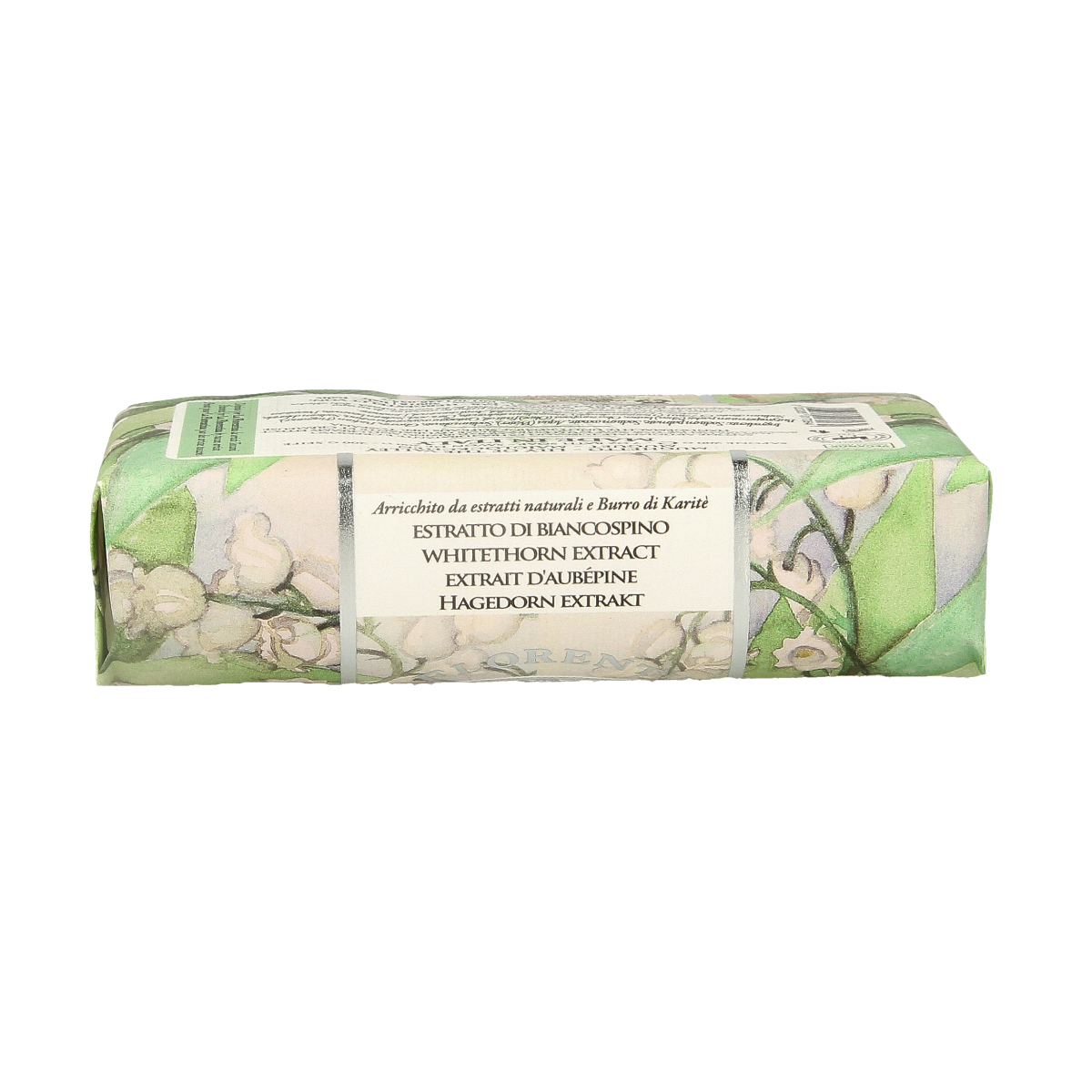 La Florentina Zeep Lelietje van Dalen, 200g, natural soap bar with floral design and elegant packaging.