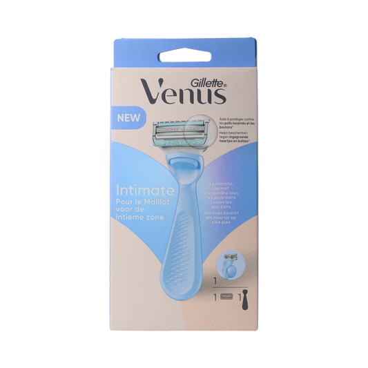 Gillette Venus body shaver system with one refill blade, designed for smooth skin and easy grooming.