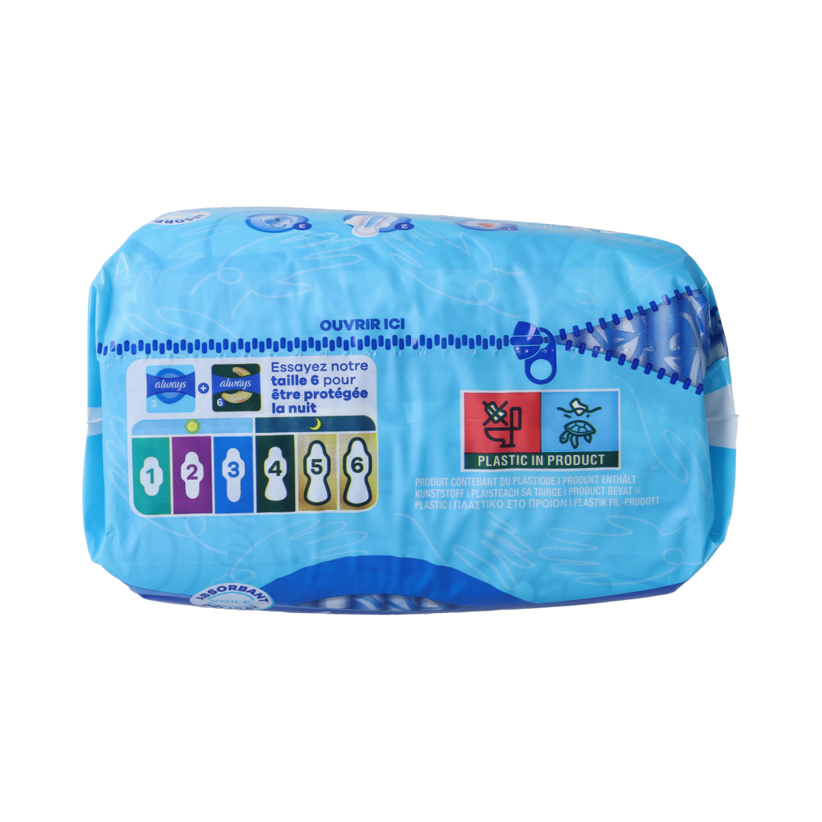 Always Ultra day maandverband met vleugels, 9 stuks, zachte damesverband met vleugels voor bescherming en comfort.