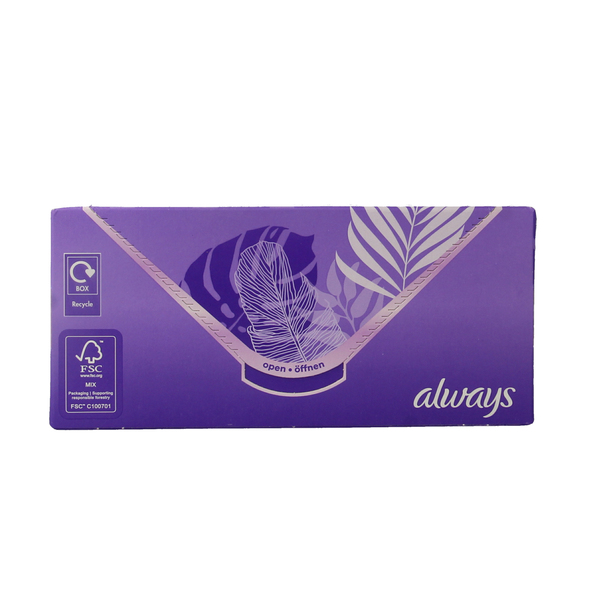 Always Inlegkruisjes daily fresh normaal, 30-pack, feminine incontinence pads for women, soft and absorbent.
