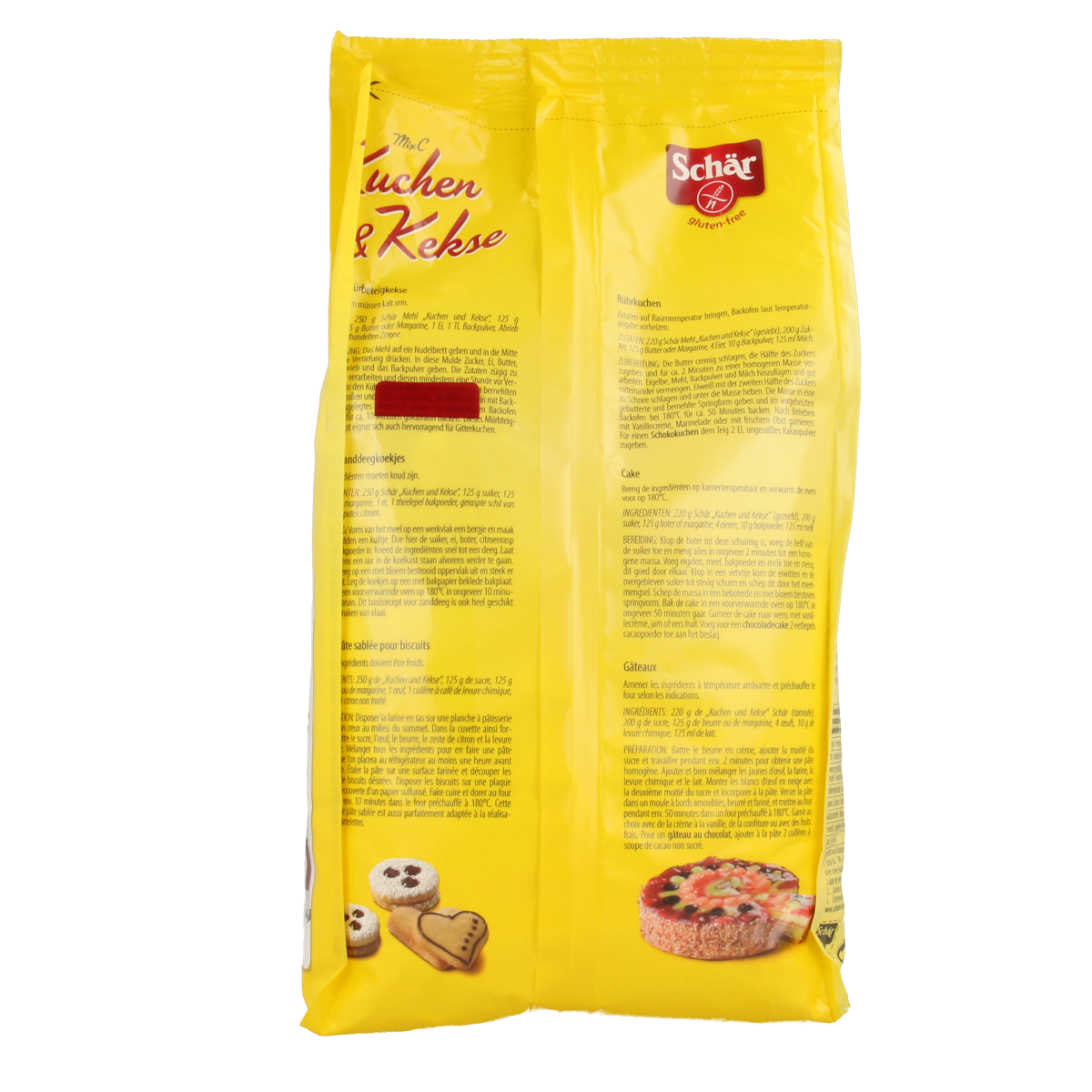 Schar Mix C glutenvrije bakmix, 1 kg, veelzijdige bak- en meelproduct voor glutenvrije recepten en bakwaren.