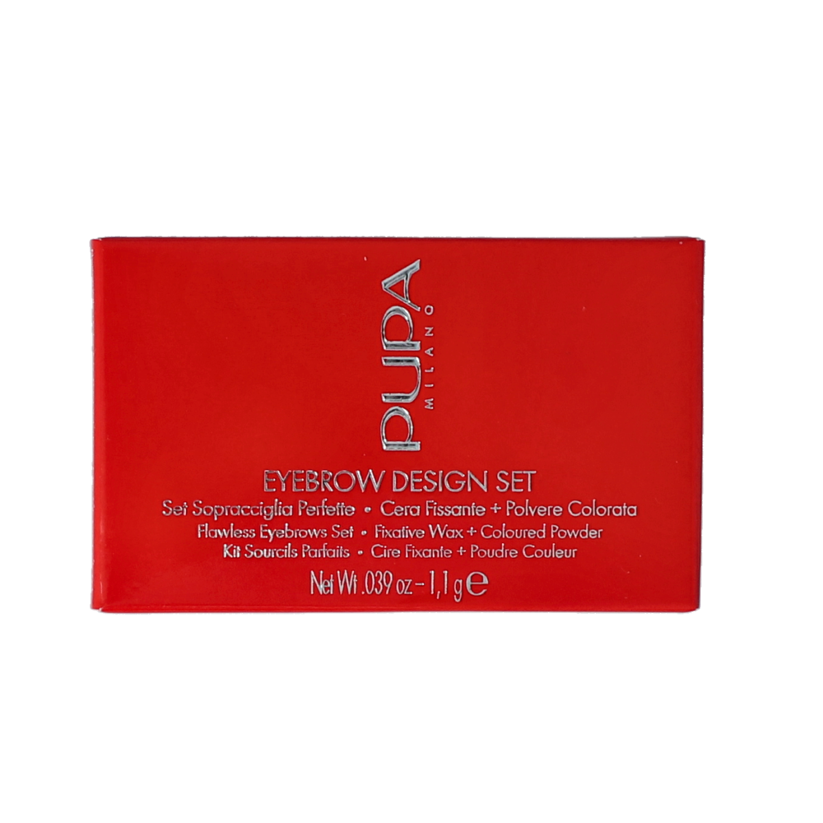 Pupa blonde eyebrow make-up pencil 002 in sleek packaging, suitable for natural eyebrow enhancement