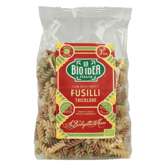 Bioidea Fusilli tricolore spirelli bio 500.00 Gram