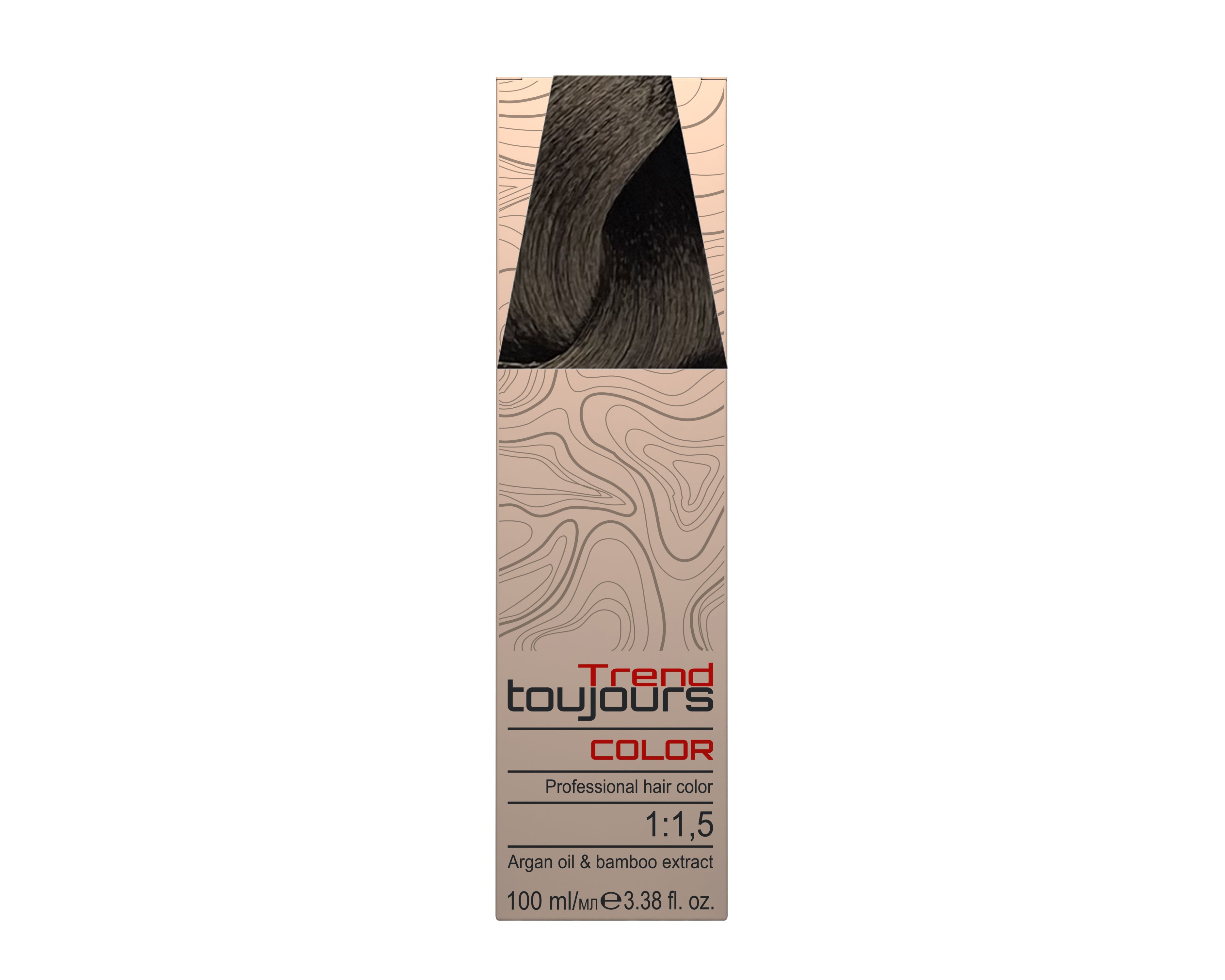Trend Toujours Color 6.0 hair coloring gel in 100ml tube, featuring smooth application and vibrant, natural-looking hair color.