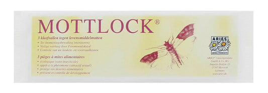 Mottlock Kleefstrip set of 3 for home comfort, showing adhesive strips designed to improve living space ambiance.