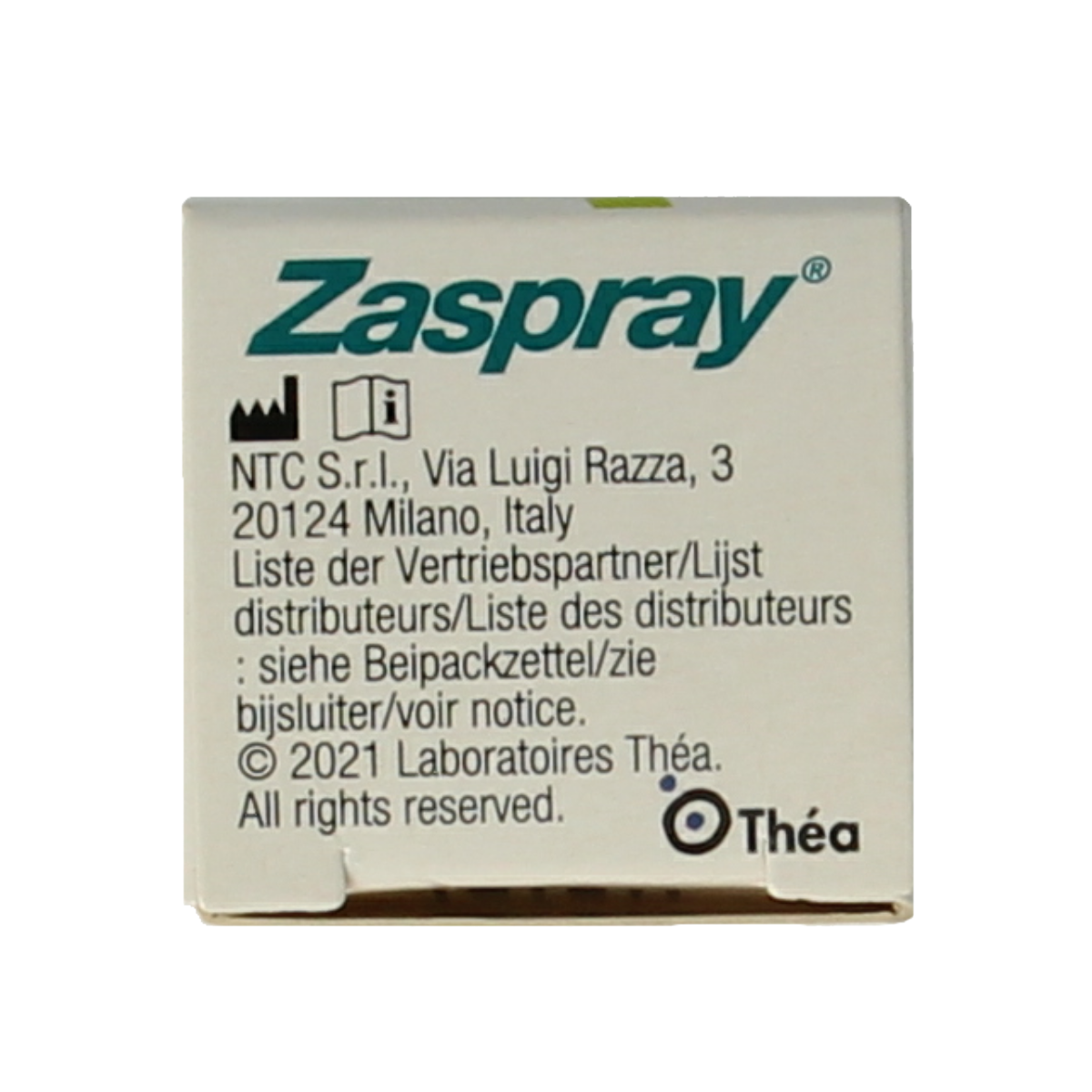 Zaspray oogverzorging oogverzorgingspray in 10ml bottle, natural eye care product from Zaspray