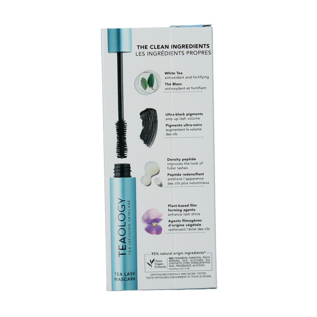 Teaology Tea lash peptide volume mascara 9.50 Milliliter