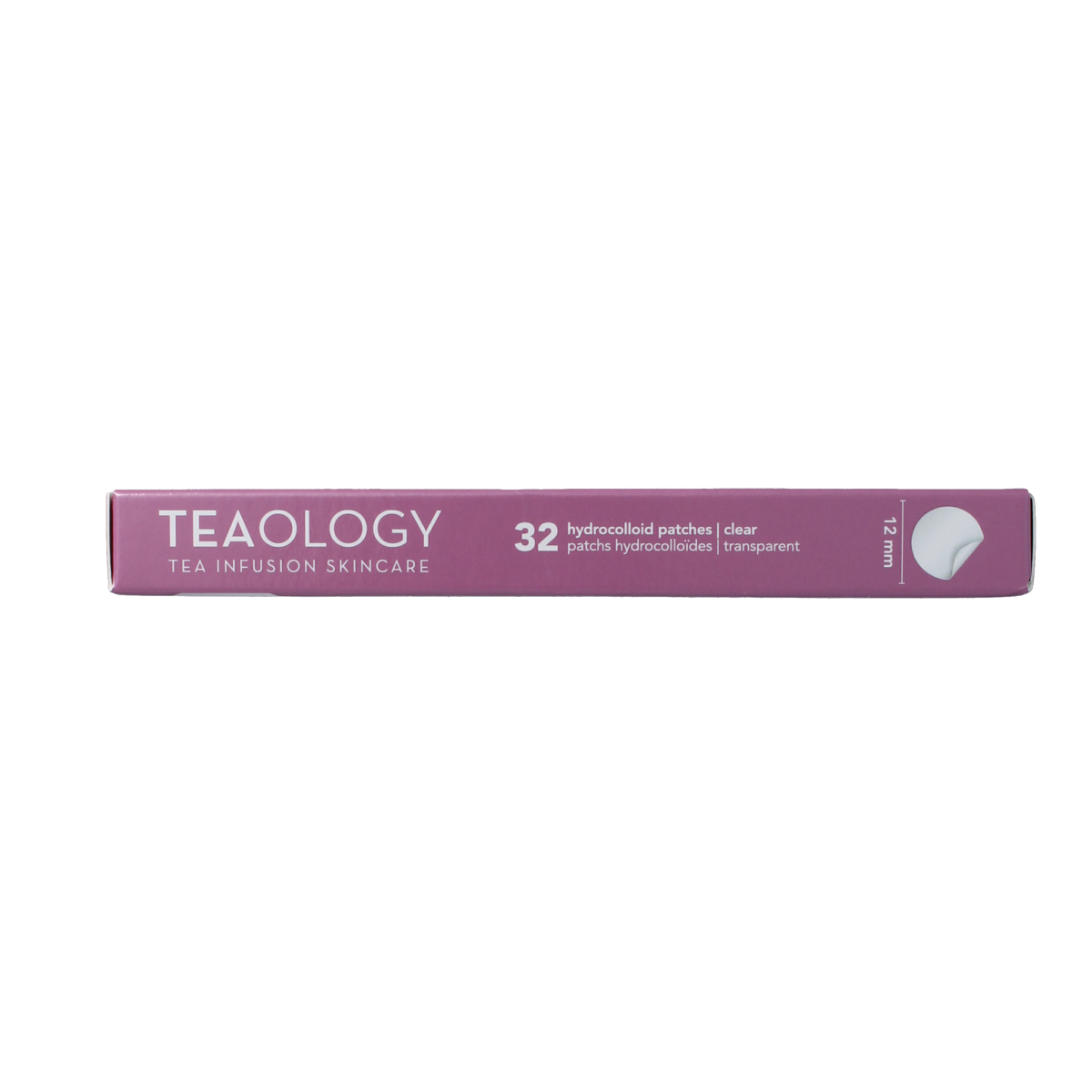 Teaology Tea Glow blemish patches in a pack of 32, facial skincare product for acne and blemish treatment.