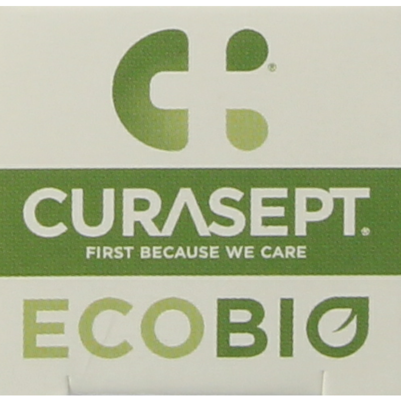 Curasept Ecobio mouth spray in 20ml bottle, natural oral care product for oral hygiene and fresh breath.