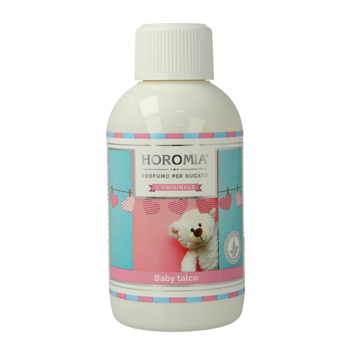 Horomia Wasparfum baby talco liquid detergent bottle, 250ml, for gentle baby laundry care with fragrance