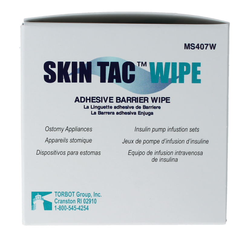 Diversen Skin Tac Wipe MS407W body cleansing wipes, 50 pieces, for personal hygiene and skin care.