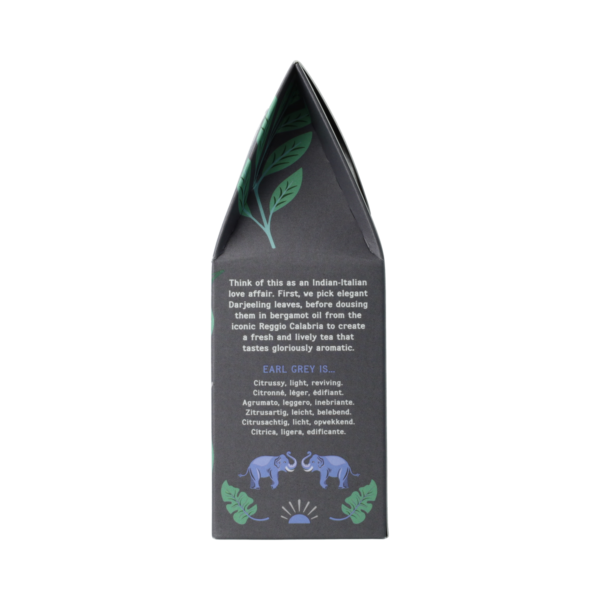 Hampstead Earl Grey loose bio tea in 100g package, premium organic black tea with bergamot flavor, ideal for tea lovers.