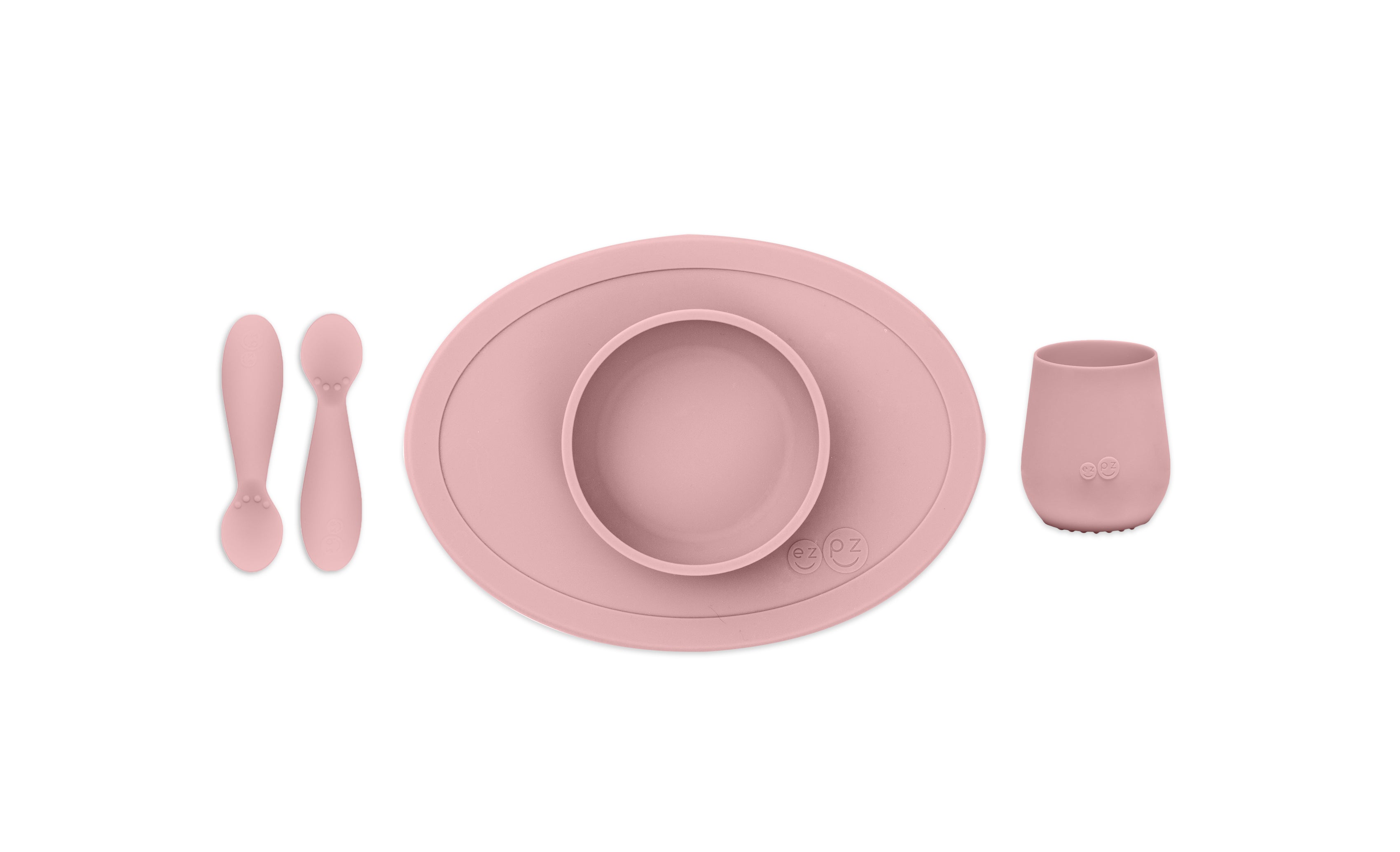 ezpz first food set blush 1.00 Stuks
