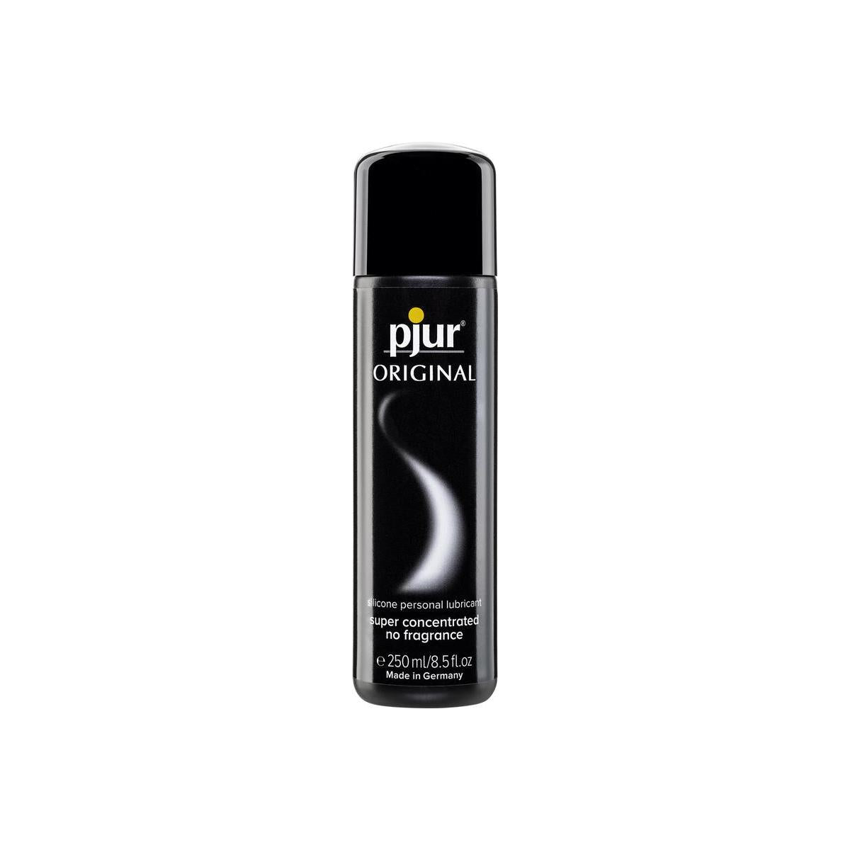 Pjur Original massage and personal lubricant in 250ml bottle, clear gel for smoother massage and intimate use.