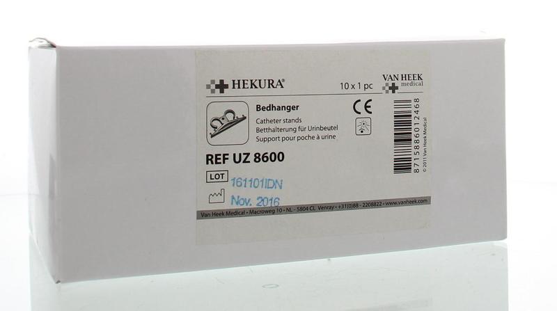 Hekura bedhanger set with 10 pieces, bedroom accessories, showing metal hooks and fittings for bed frame assembly.