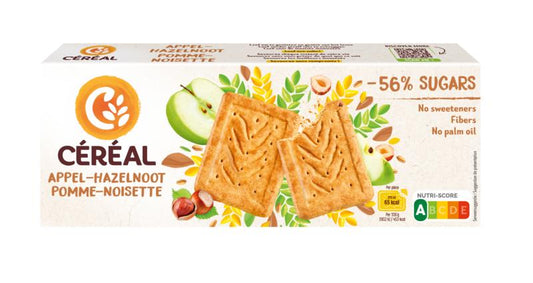 Cereal Appel hazelnoot koek 230.00 Gram