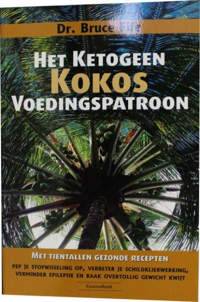 Successboeken Ketogeen Kokos voedingspatroon book showing the cover with title and images of coconut ingredients.
