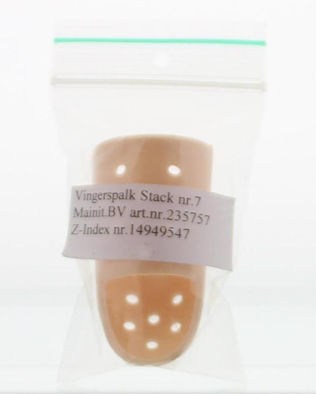 Mainit Vingerpalk stack or mallet size 7 for spalken, shown in the image with wooden construction and handle.