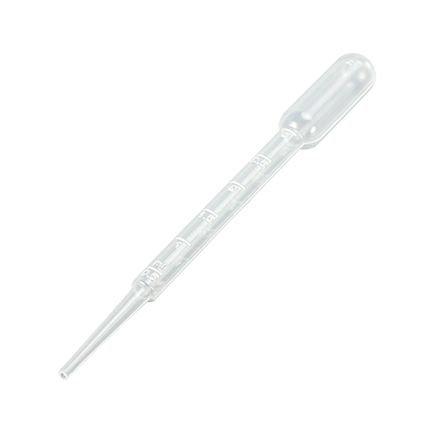 Spruyt Hillen 3ml doseerpipet, 50 pack, clear plastic disposable pipettes for precise liquid measurement and transfer.