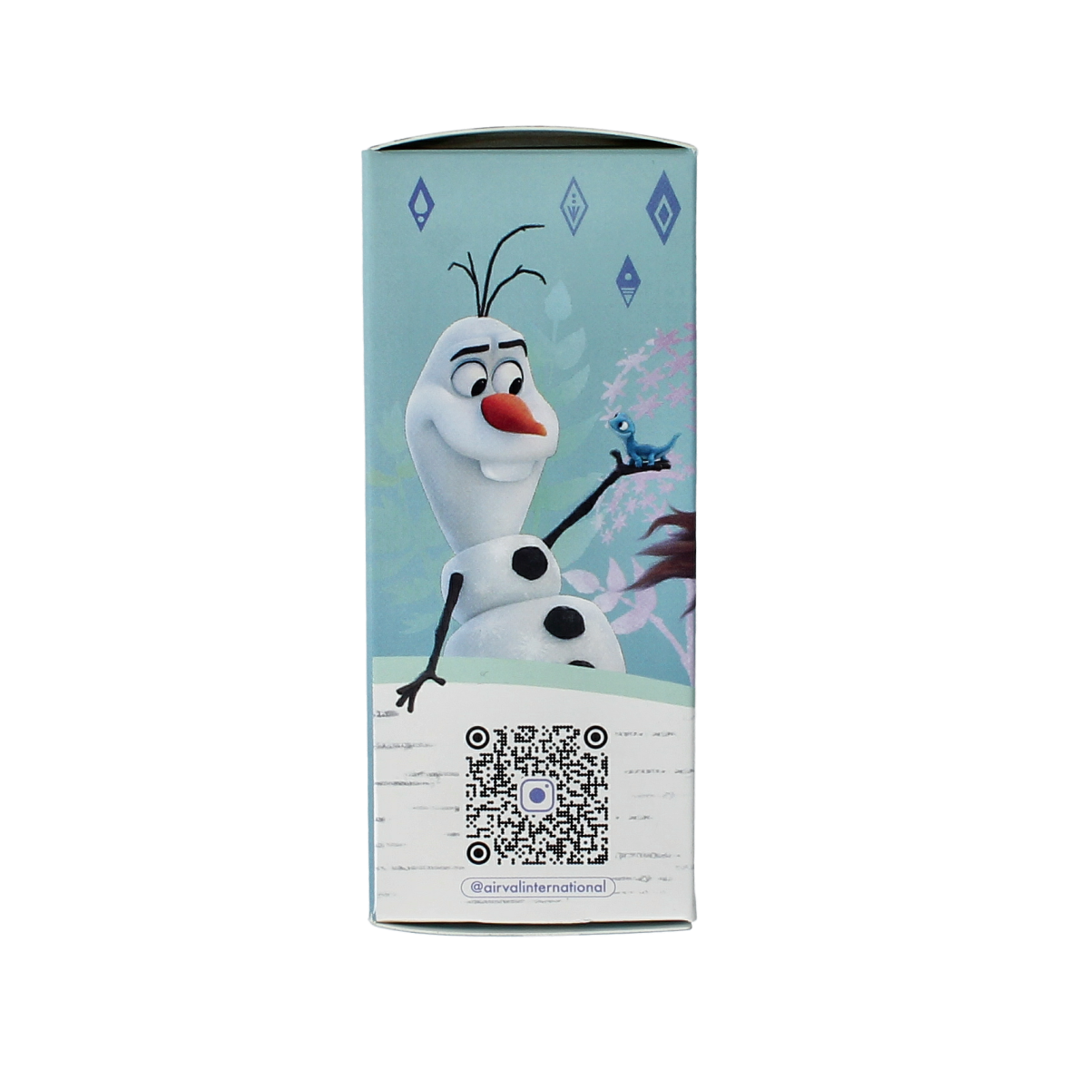 Air-Val Frozen eau de toilette 30ml bottle with icy blue design, showcasing the fragrance's cool, refreshing scent.