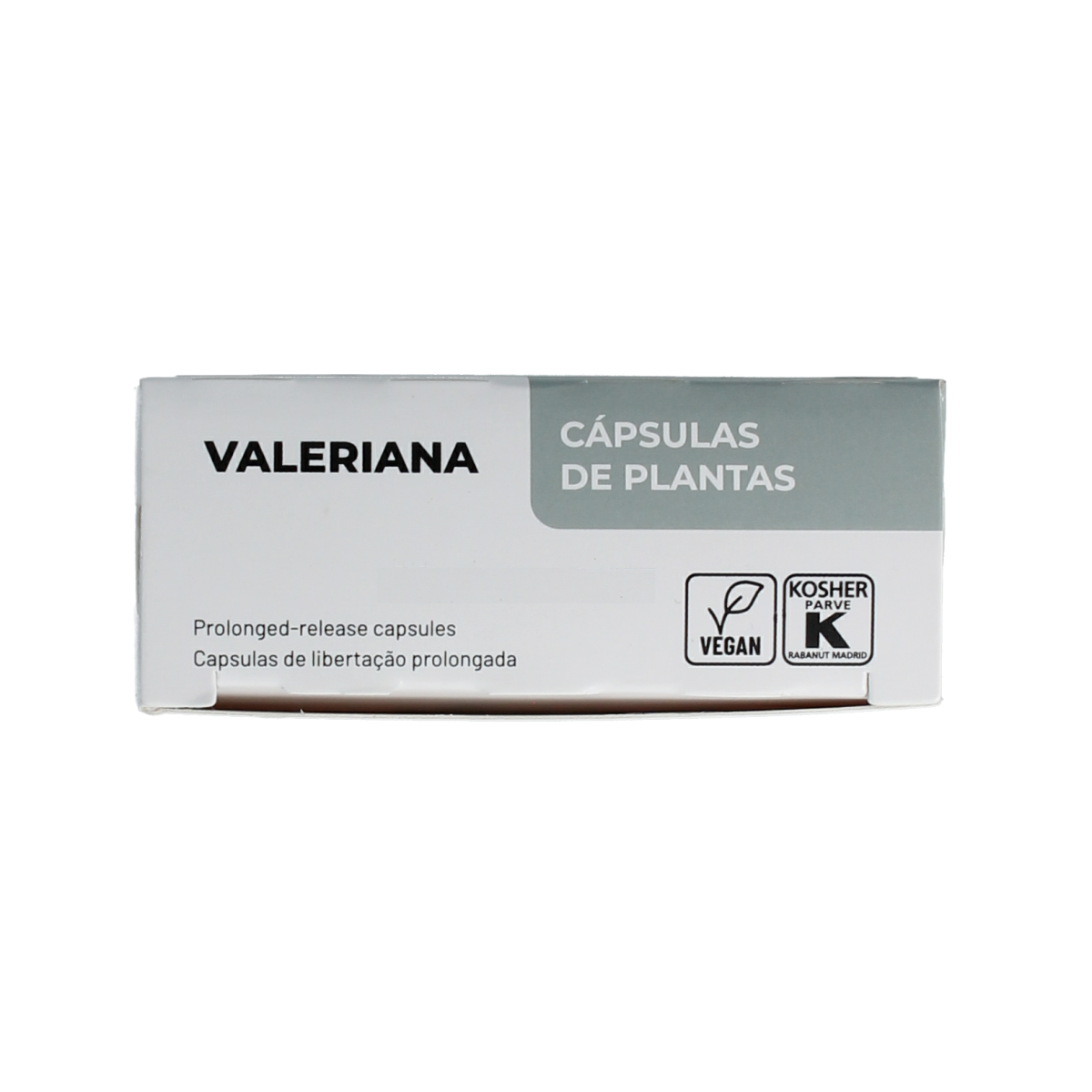 Soria Natural Valeriana XXI capsules in a bottle, herbal supplement for relaxation and sleep support, 30 capsules.