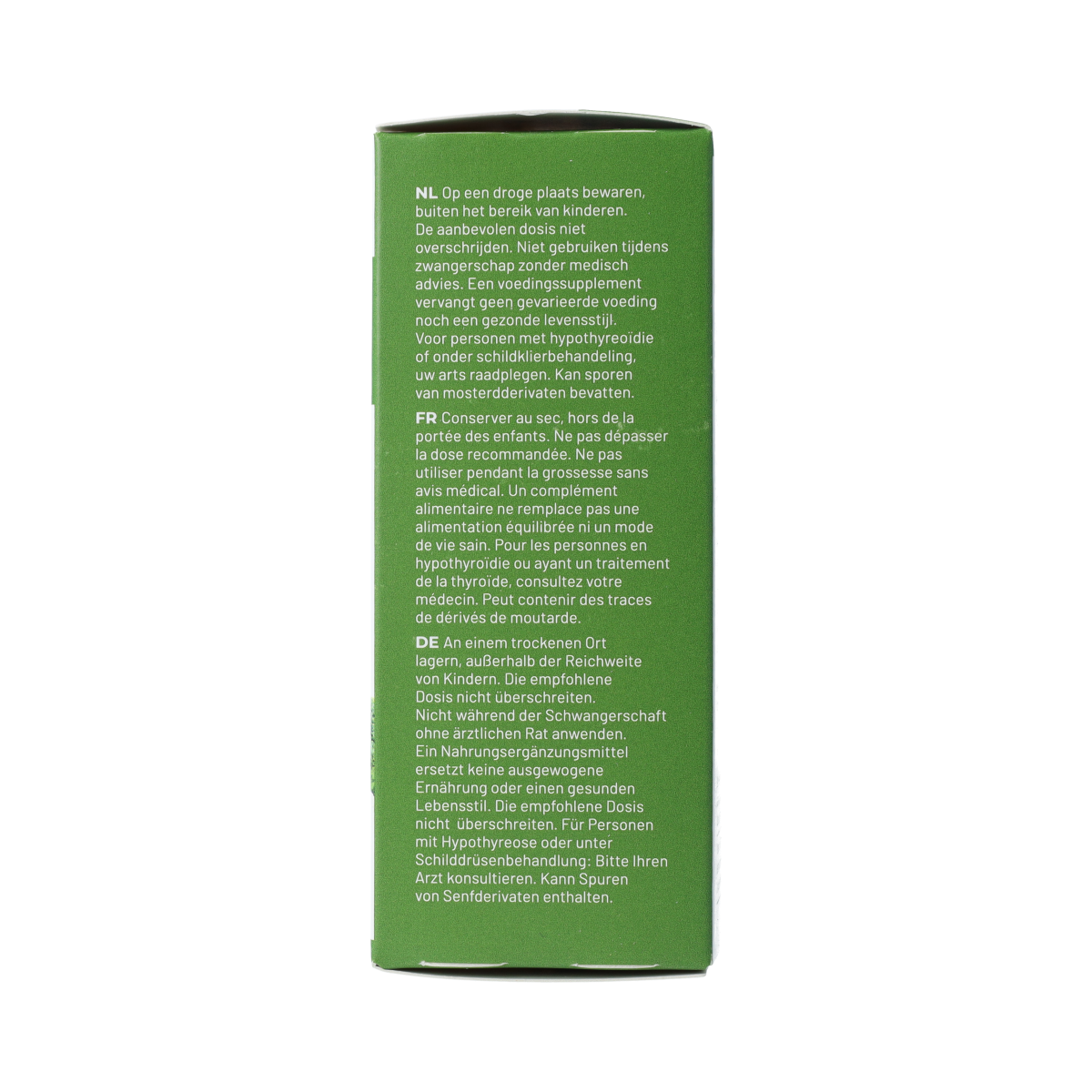 Soria Natural Brocosor herbal supplement in a bottle with 60 tablets, natural herbal remedy for respiratory health.