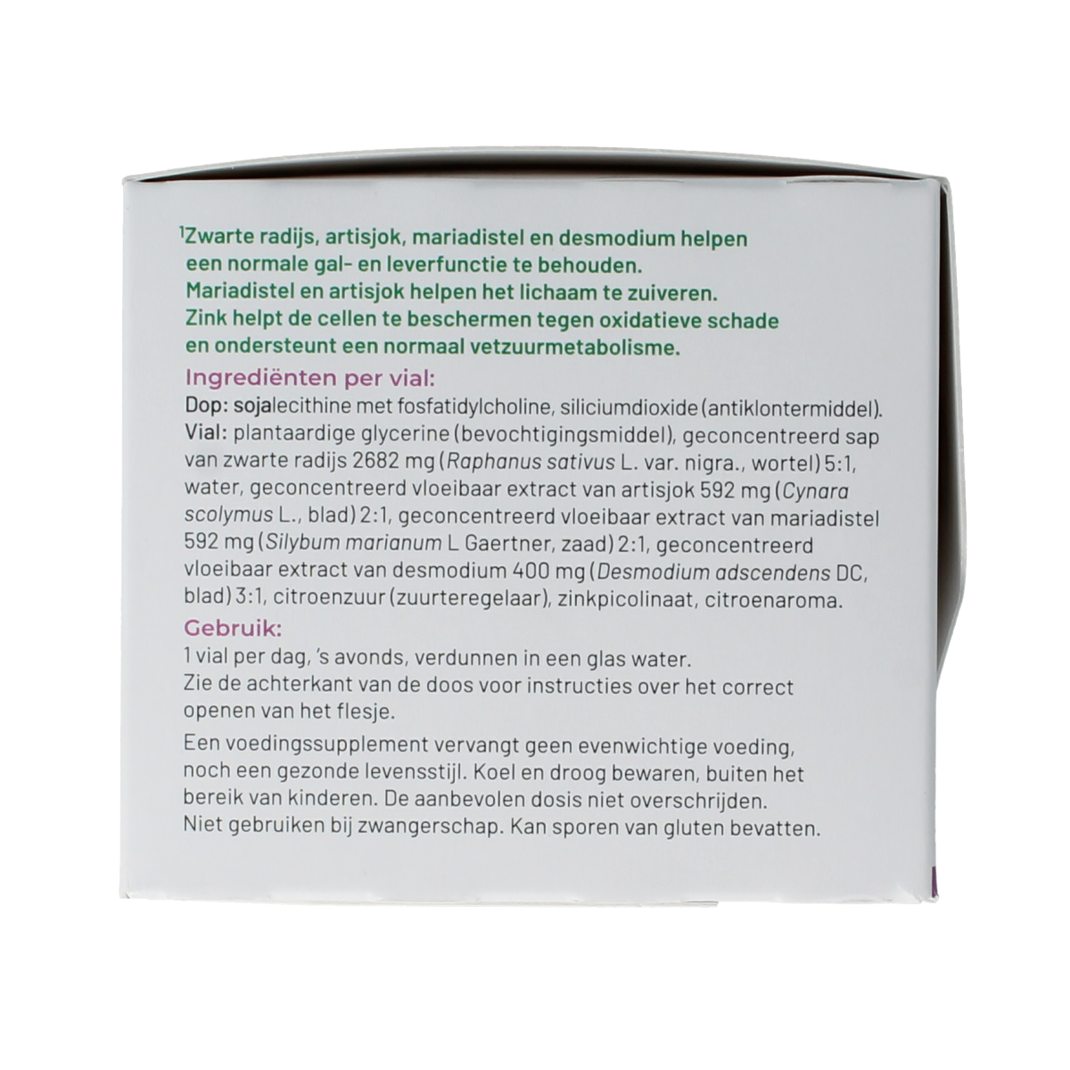 Soria Natural Cyrasil herbal ampoules in 10ml packaging, part of the herbal supplement range, shown in the image.