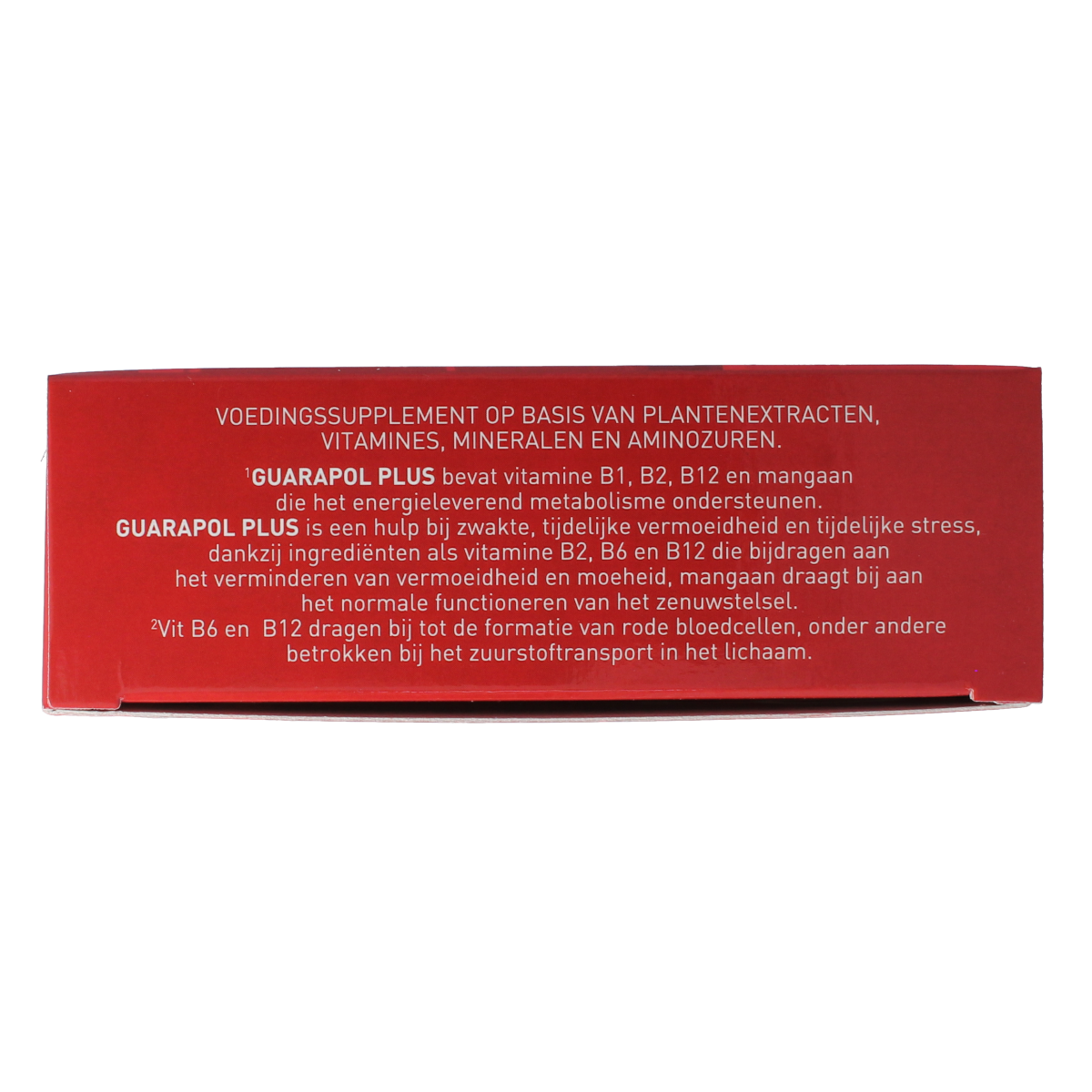 Purasana Plantapol Guarapol plus herbal supplement ampoules in a transparent glass vial with a white cap.