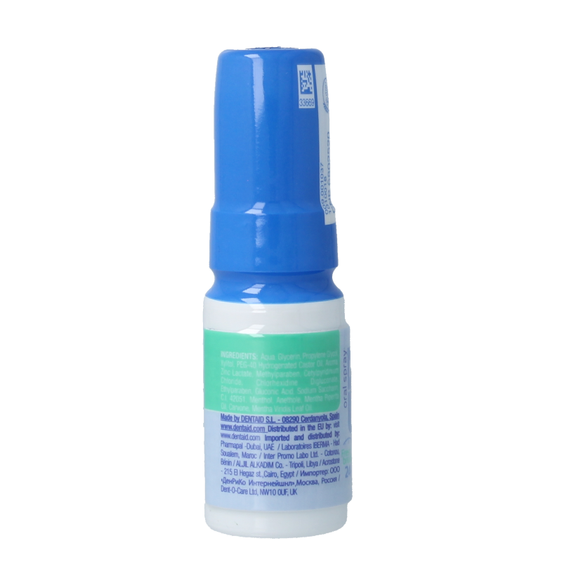 Halita Mondspray 15ml for oral hygiene and brushing control, featuring the Halita brand on the product label.