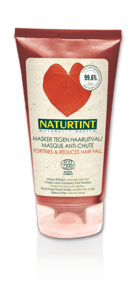 Naturtint Haarverzorging haarmasker for haaruitval, 150ml, creamy treatment in a jar with natural ingredients.
