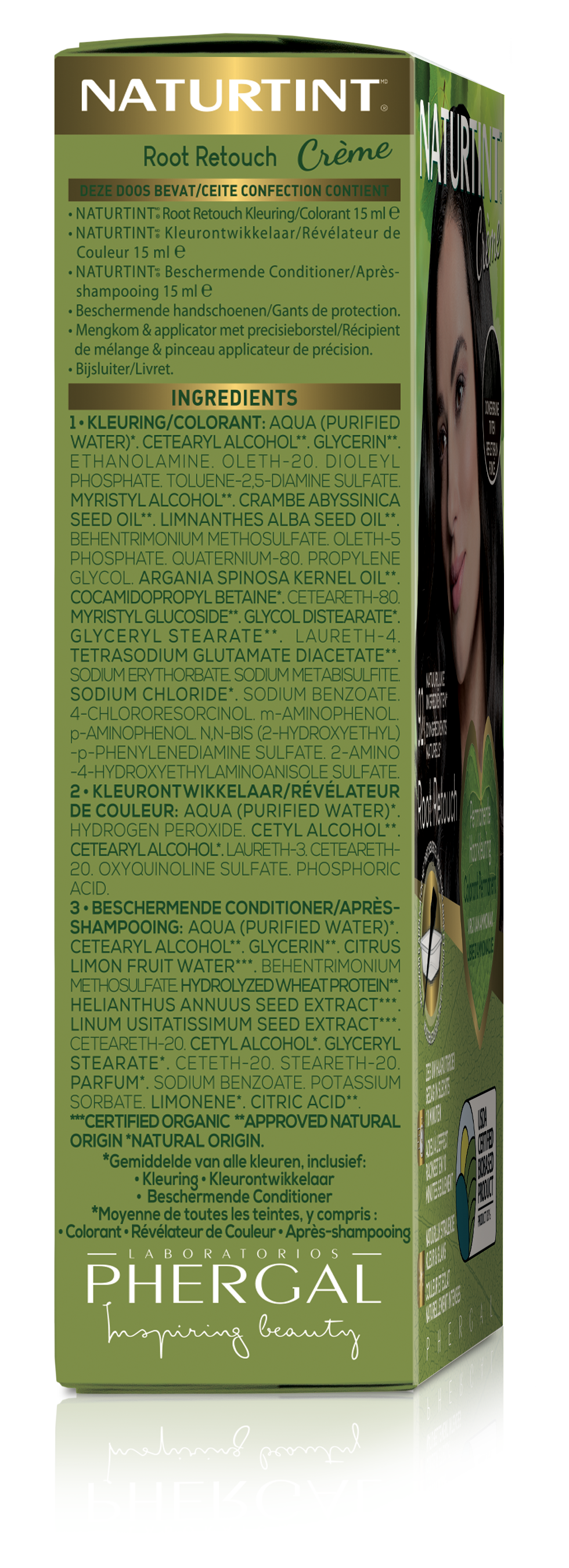 Naturtint Root retouch donkerbruin 45.00 Milliliter