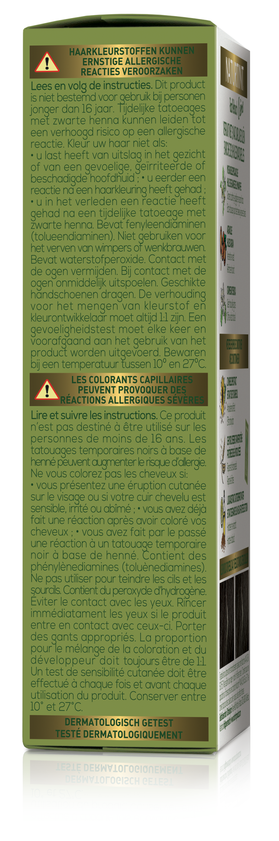 Naturtint Root Retouch light brown hair coloring tube, 45ml, for natural-looking hair color touch-up and root coverage.