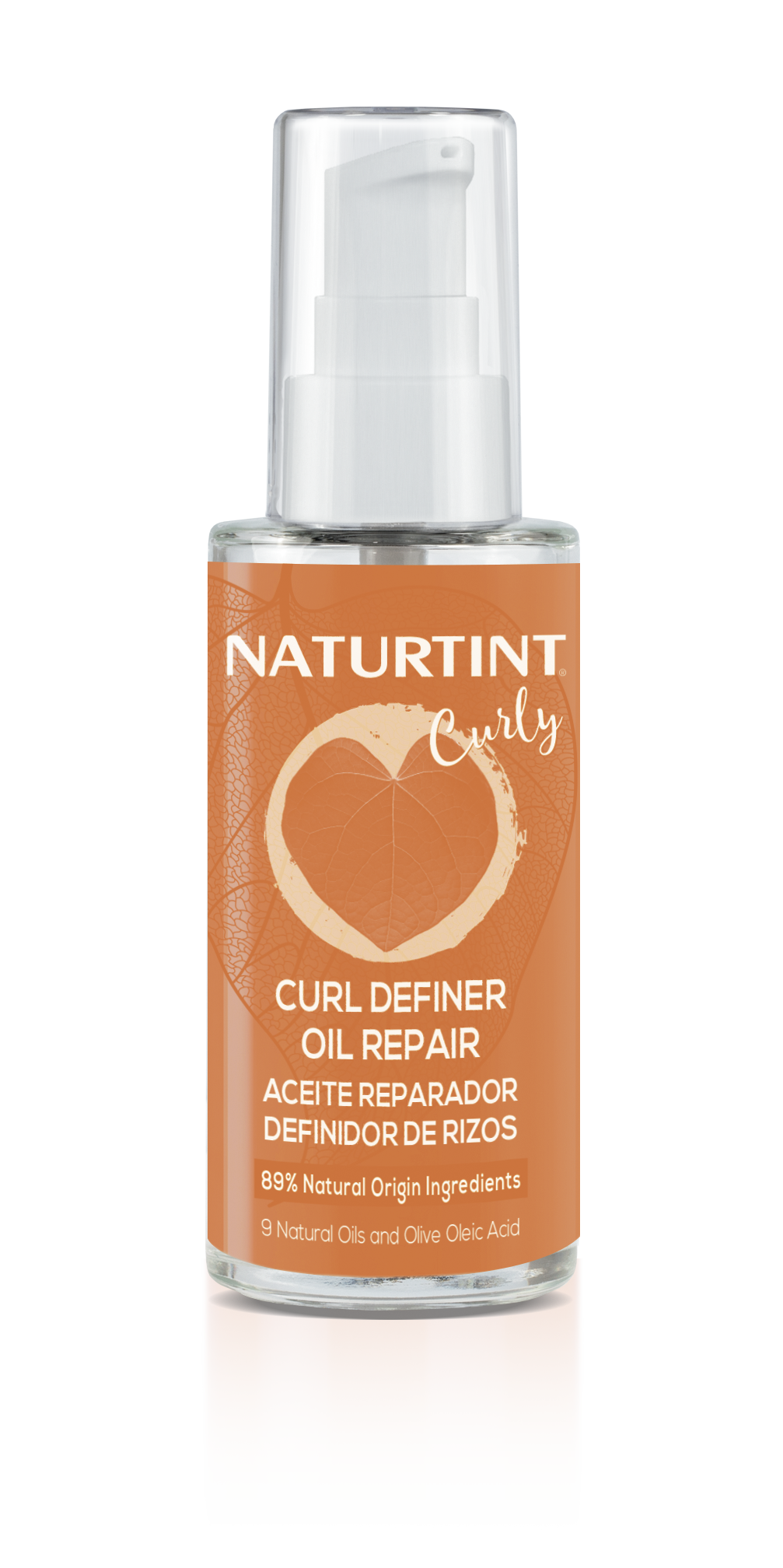 Naturtint Curl Definer Oil Repair bottle with 50ml hair care product for curly hair care and repair