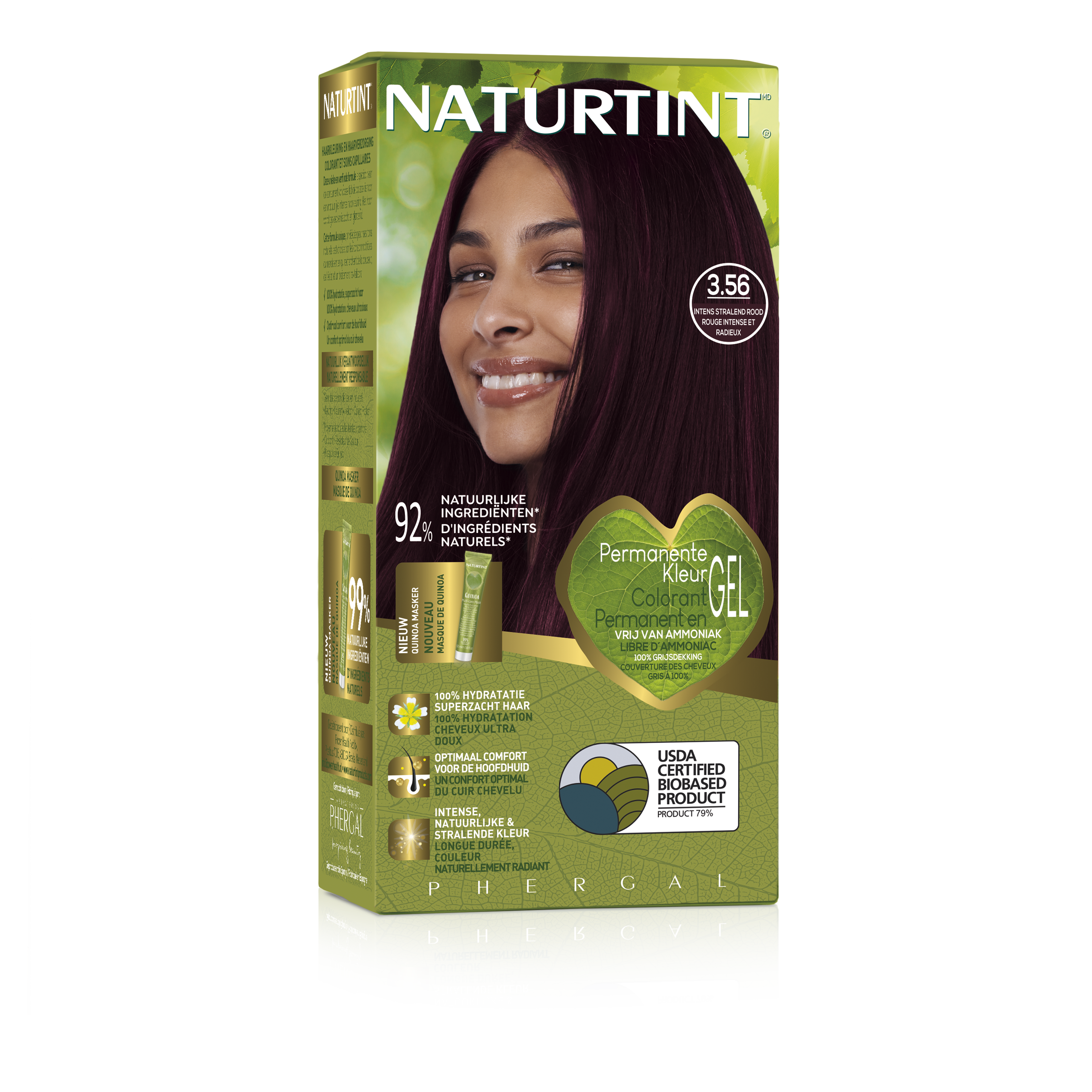 Naturtint 3.56 Intens stralend rood 170.00 Milliliter