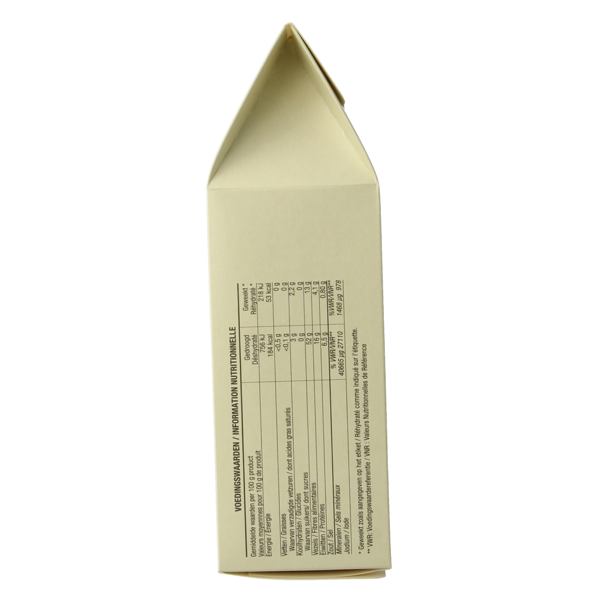 Porto-Muinos Sea Moss Bio in 25g package, fresh and organic seaweed, ideal for healthy eating and natural nutrition.