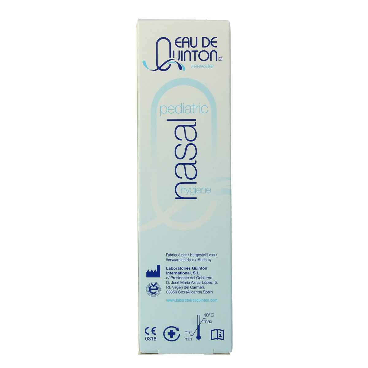 Quinton Nasal pediatric spray for children aged 0-6 years, 100 ml, nasal care and inhalation product by Quinton