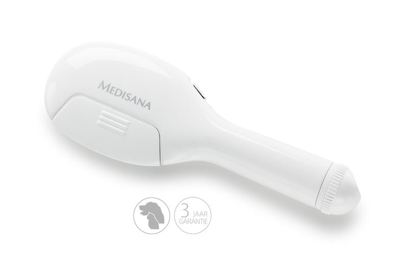 Medisana LC 860 electric lice comb for effective lice removal, showing the handheld device and comb teeth.