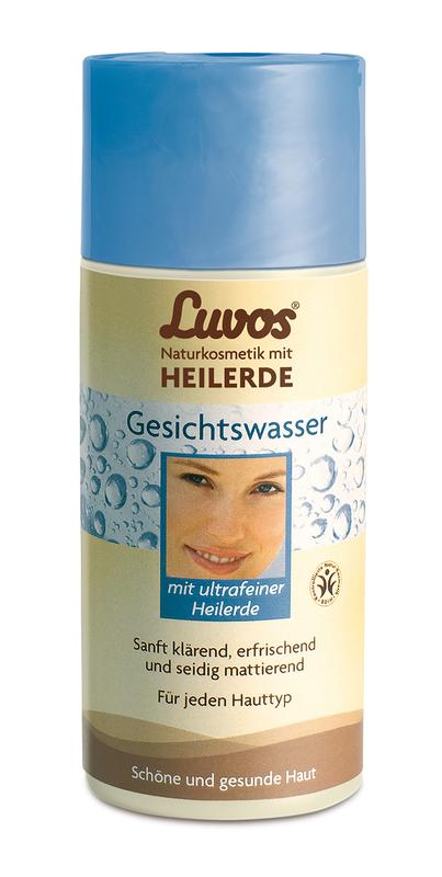 Luvos Gezichtswater in a 150ml bottle, a facial skincare product for refreshing and hydrating the skin.