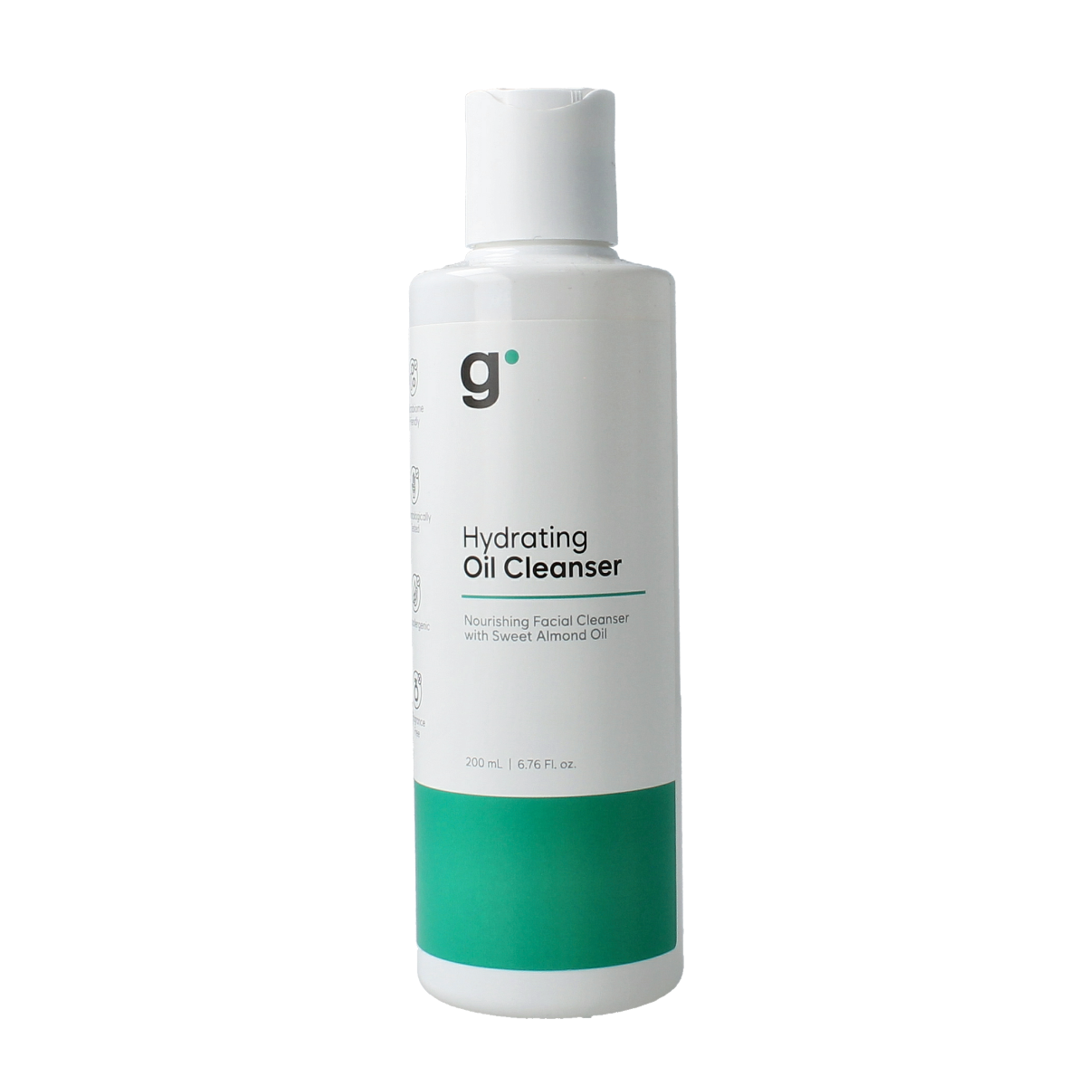 Gladskin Oil Cleanser Hydrating for face, 200ml, facial skincare product with gentle, nourishing formula for clean, refreshed skin