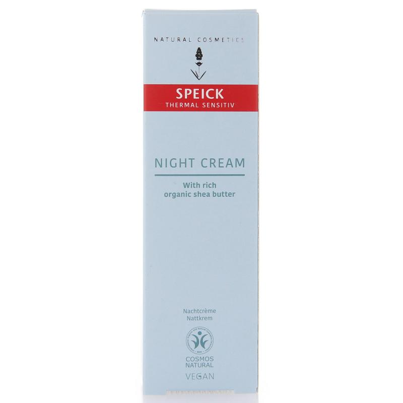 Speick Thermal Sensitive Nachtcreme in 50ml jar, face skincare product with natural ingredients for overnight hydration.