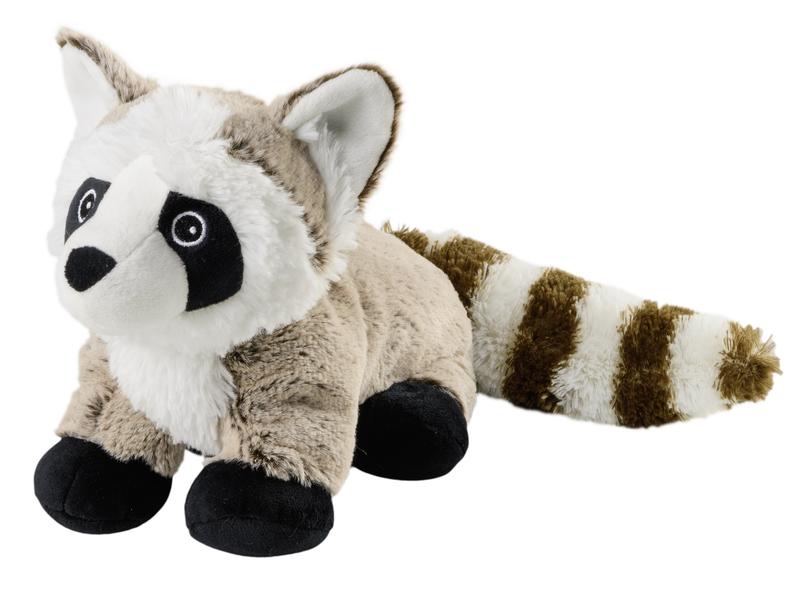 Warmies Wasbeer plush toy from Warmies, soft stuffed bear for cuddling and play in a cozy beige color.
