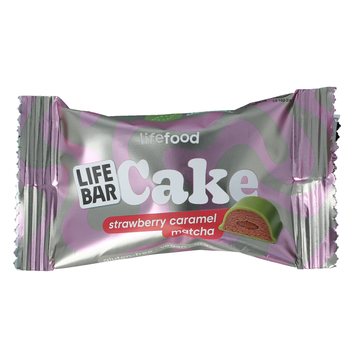 Lifefood Cake strawberry caramel matcha BIO 35.00 Gram
