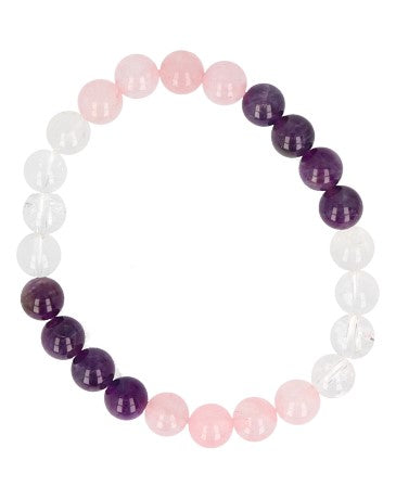 Gold Ruben Robijn beaded bracelet with triangular design, featuring a single piece of jewelry with a stylish, modern look.