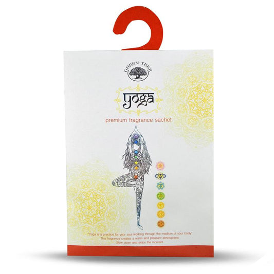 Green Tree Huisparfum Geurzakje with green tree design, 10 grams, used for adding pleasant fragrance to home spaces.