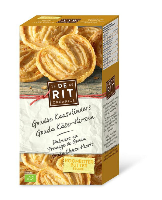 De Rit Goudse kaasvlinders bio 100.00 Gram