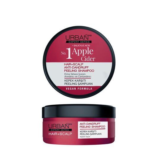 Urban Care No 1 Apple Cider Anti-Dandruff Peeling Shampoo 200g, nourishing hair care with apple cider for dandruff control