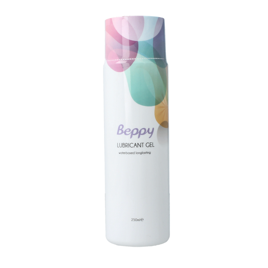 Beppy Lubricant gel in 250ml bottle, smooth and clear personal lubricant for intimate use, by Beppy.